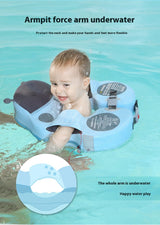 FloatBee™ Flotteur de Natation Bébé Sans Air avec Auvent (Non-Gonflable)
