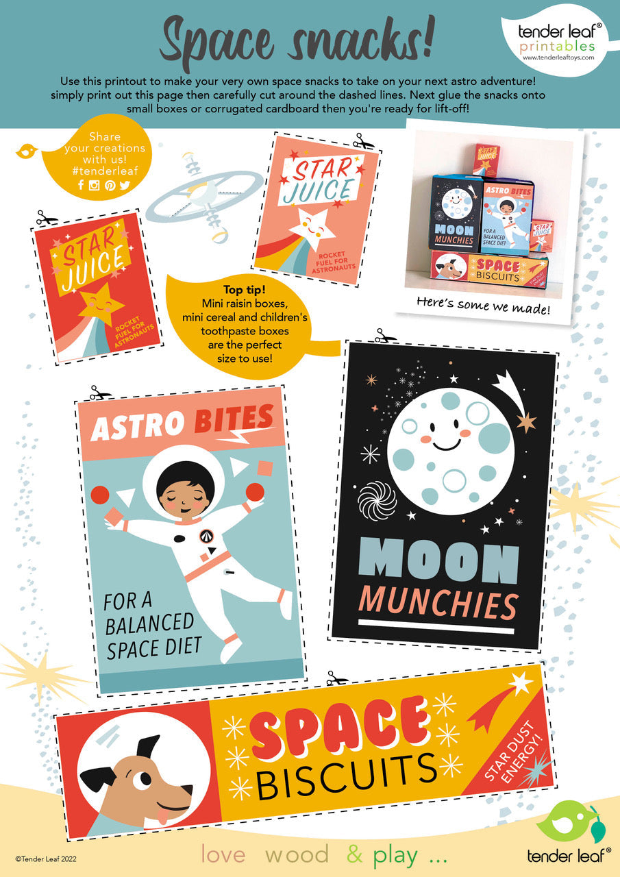 Cosmos Explorer: Station Spatiale Montessori par Tender Leaf Toys
