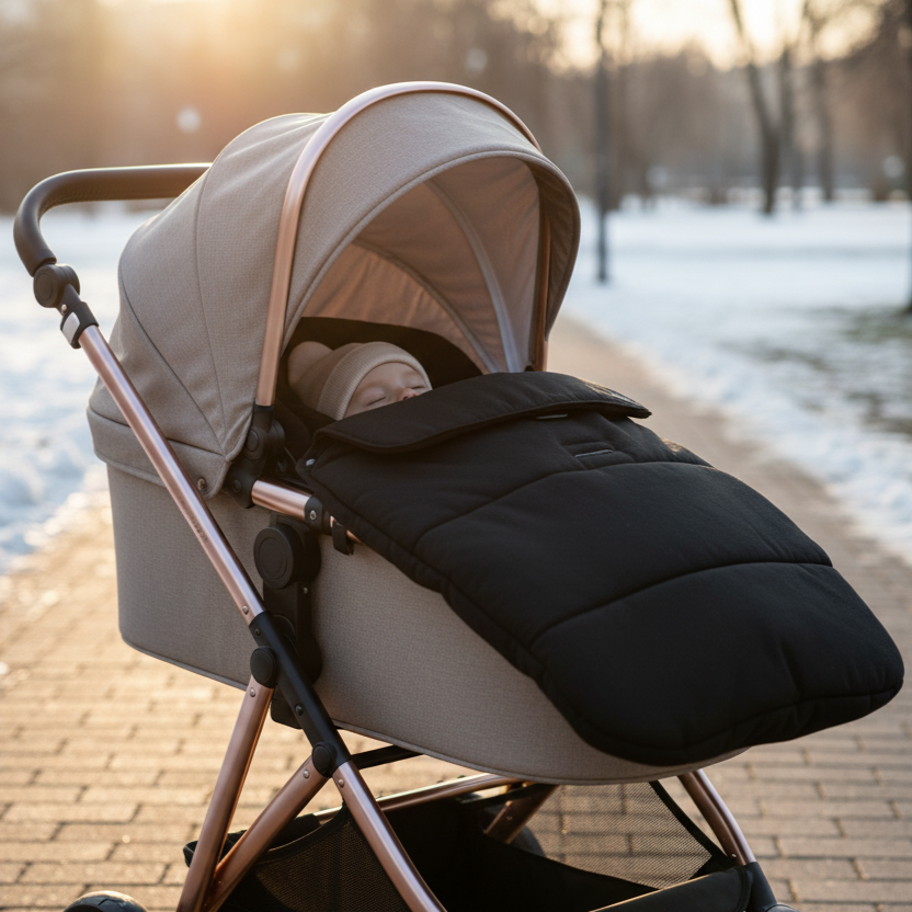 Stroller footmuff
