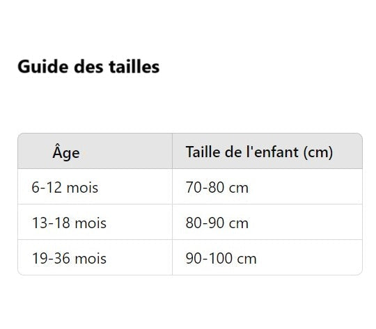 Gigoteuse à jambes fendues pour bébé | CozyNest