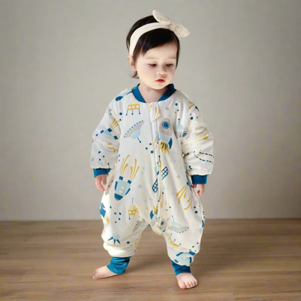 Gigoteuse à jambes fendues pour bébé | CozyNest