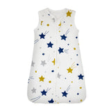 Star-patterned summer sleep sack