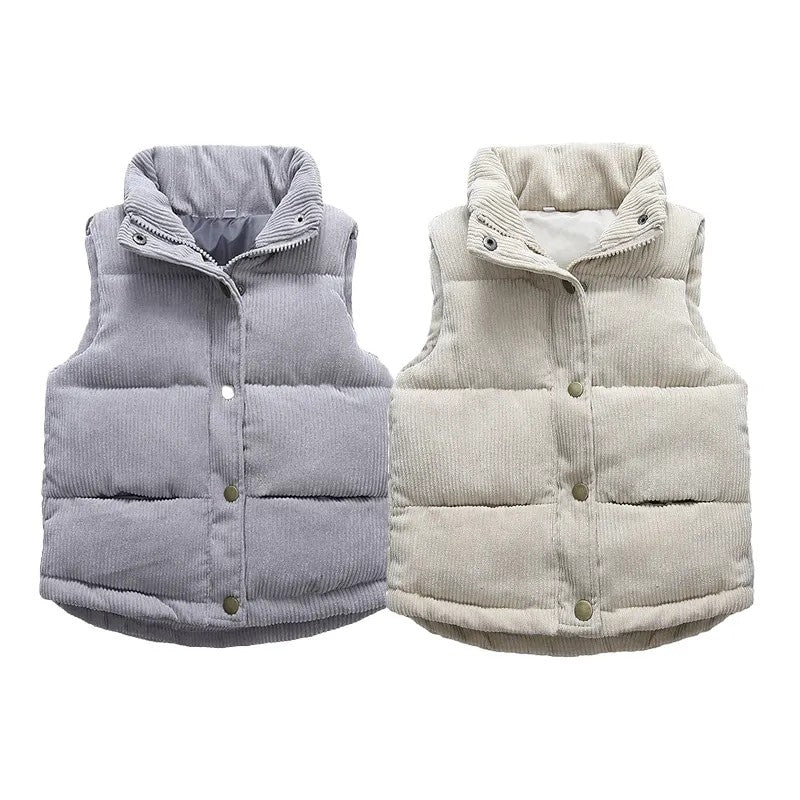 Children's Sleeveless Padded Vest