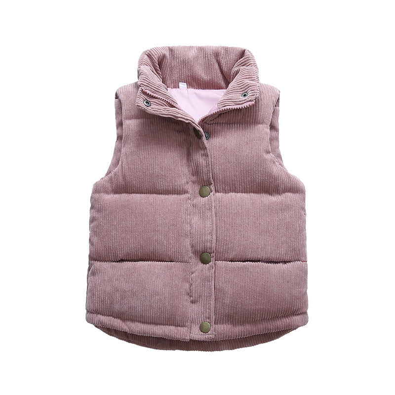Children's Sleeveless Padded Vest