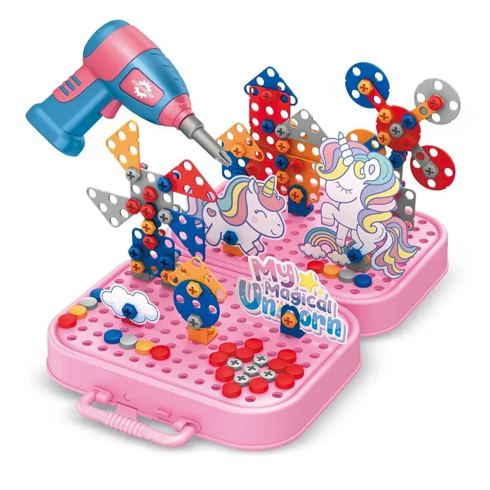 Gioco di Costruzione con Avvitatore