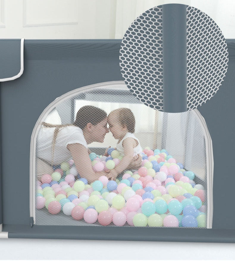 Box Pieghevole per Neonati con Tappeto Rimovibile