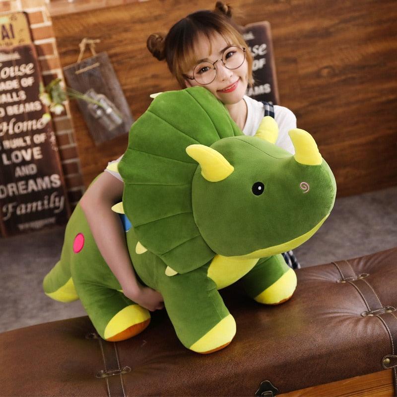 Dinosauri triceratopi di peluche per bambini