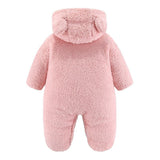 Tutina in peluche con orsetto