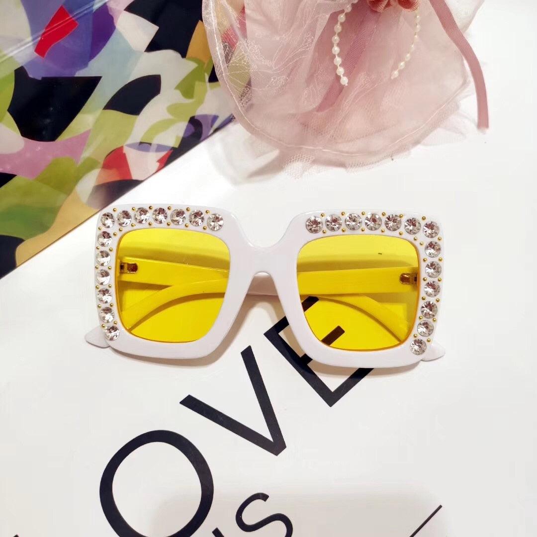 Oversized Diamond Sunglasses for Kids