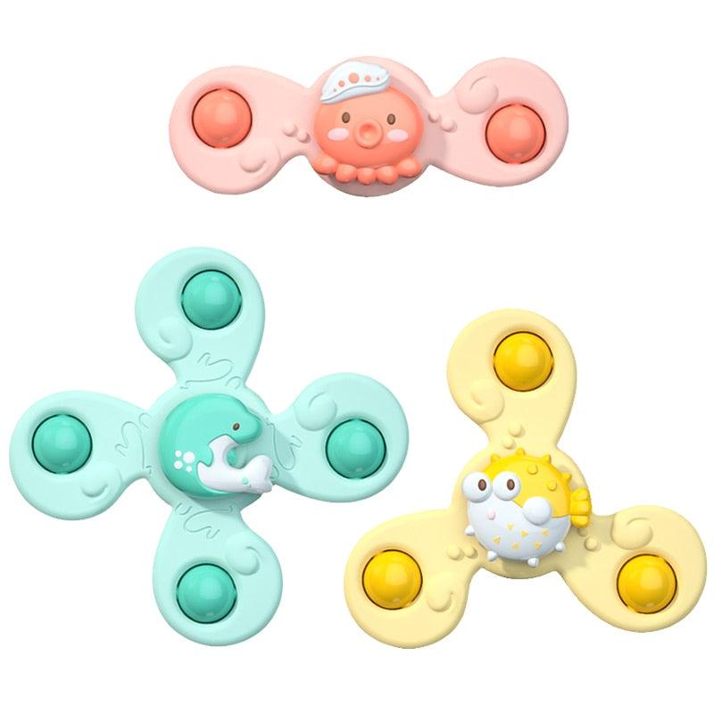 Jouets de bain Montessori spinner
