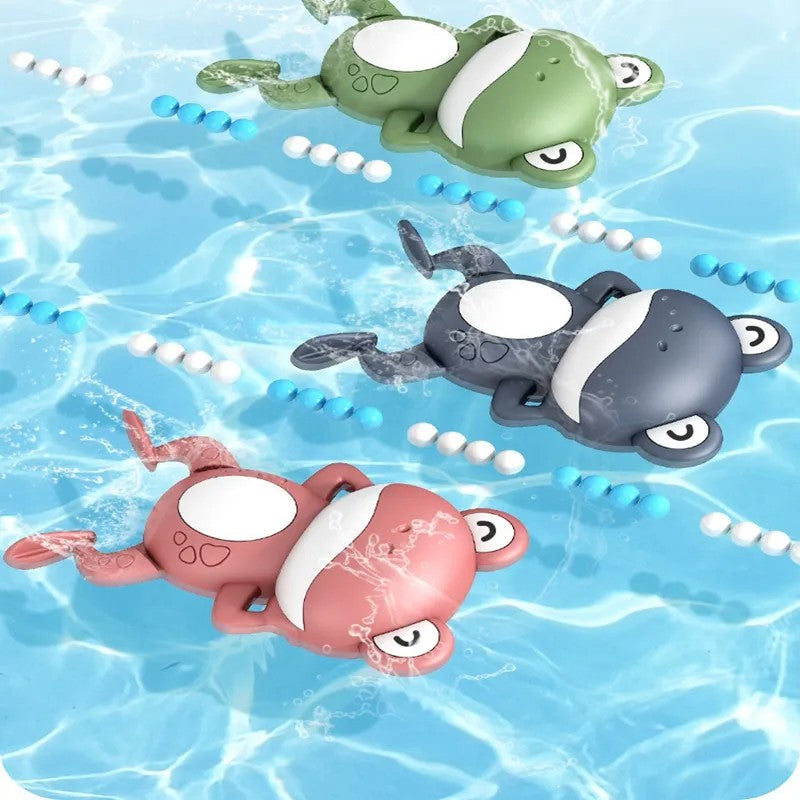 Jouet de Bain Grenouille Nageuse 3 Pièces