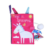 Livre en tissu Montessori pour Bébé