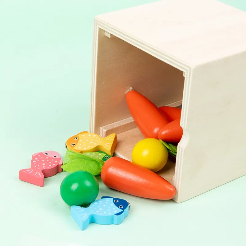 Scatola Montessori della Permanenza dell'Oggetto