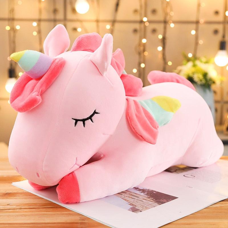 Unicorno gigante di peluche per bambini