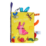 Livre en tissu Montessori pour Bébé