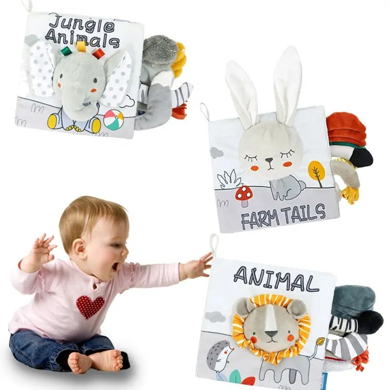 Livre Tissu Bébé Montessori