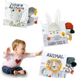 Livre Tissu Bébé Montessori