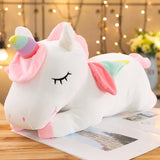 Unicorno gigante di peluche per bambini