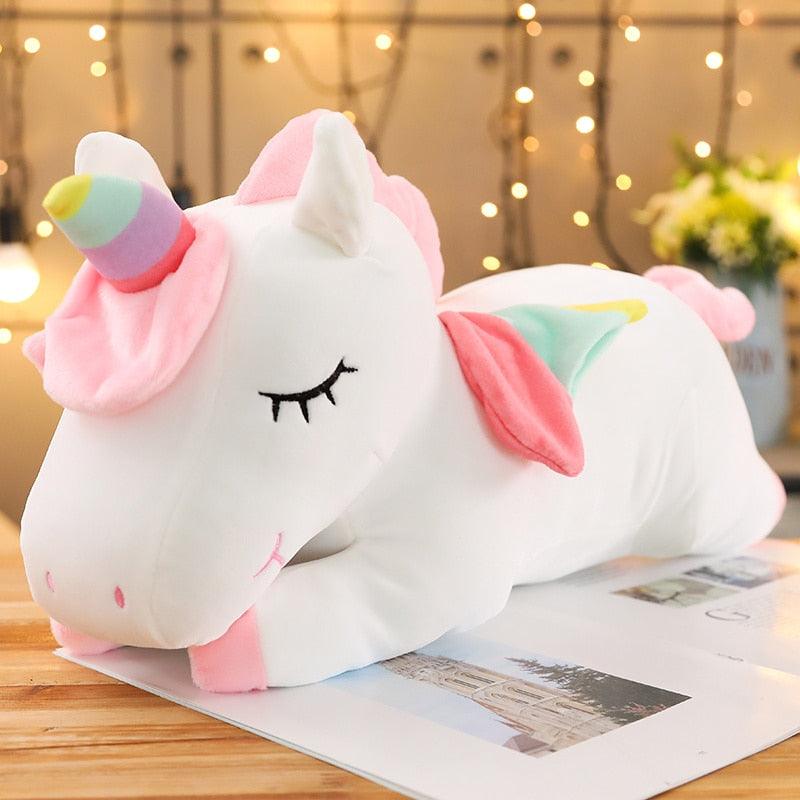 Unicorno gigante di peluche per bambini
