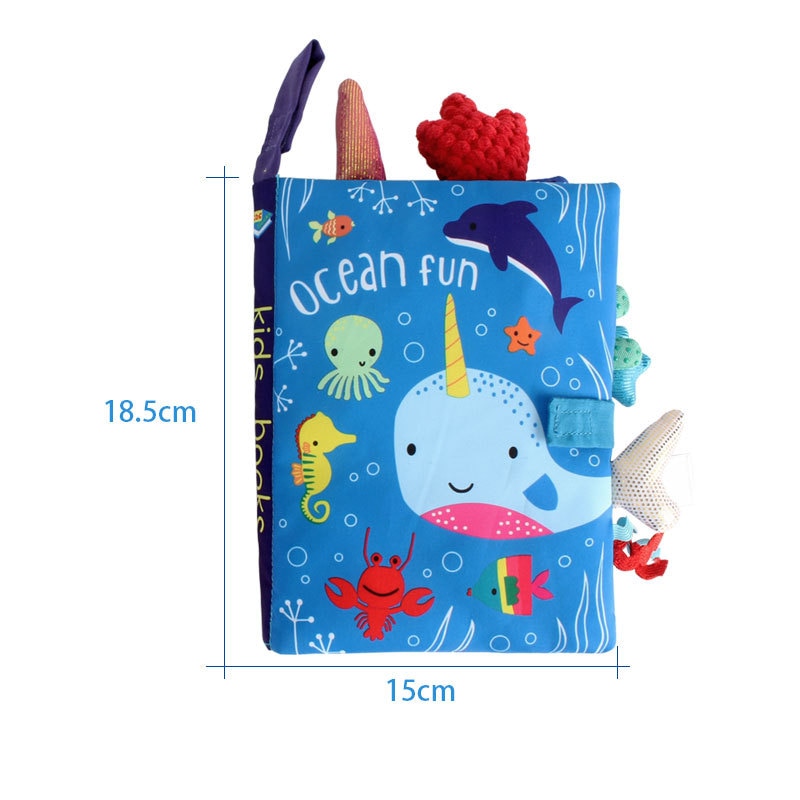 Baby English Learning Cloth Book