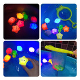 Jouet de bain lumineux en forme d'animaux marins