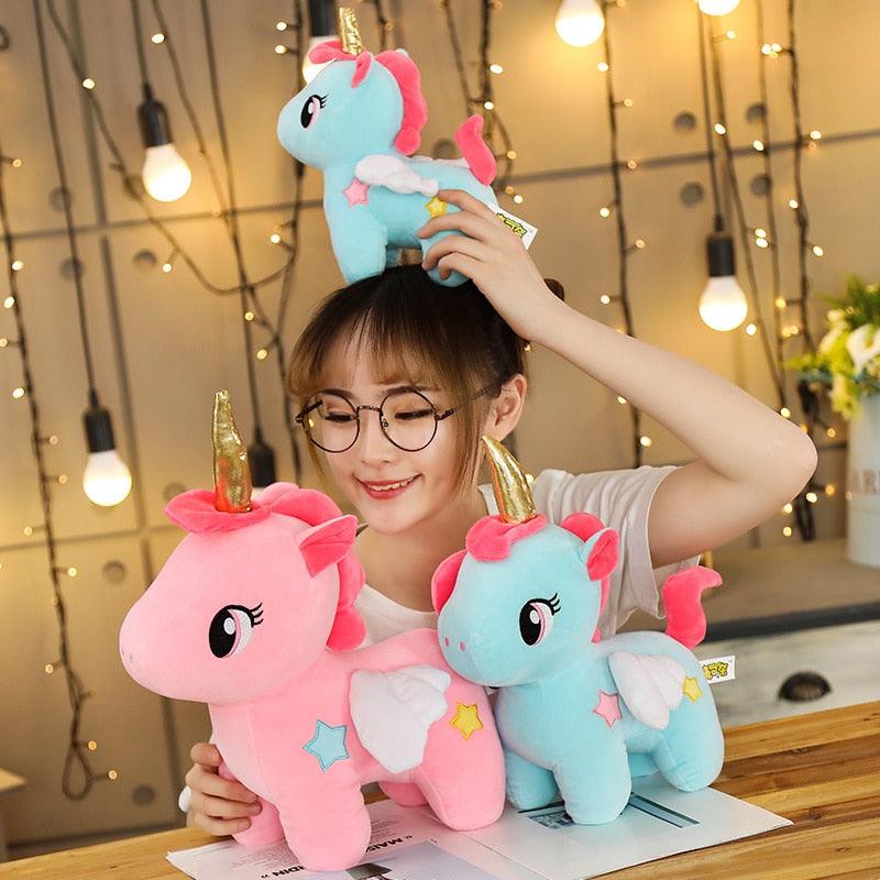 Peluche unicorno dal design adorabile