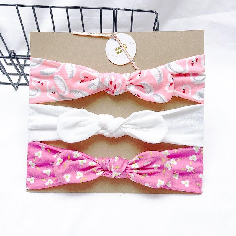 Bandeau fille avec motifs fleuri (lot de 3)