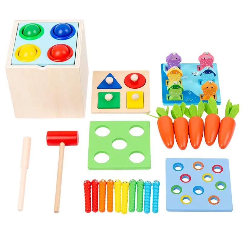 Scatola Montessori della Permanenza dell'Oggetto