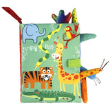 Livre en tissu Montessori pour Bébé