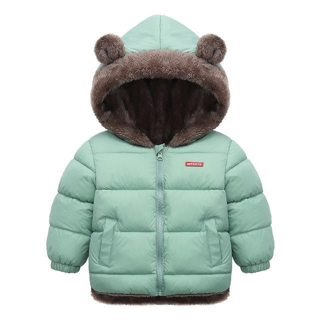 Reversible Puffer Jacket for Kids and Babies