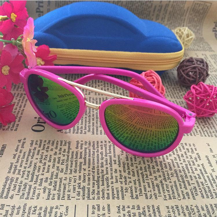 occhiali da sole colorati per bambini