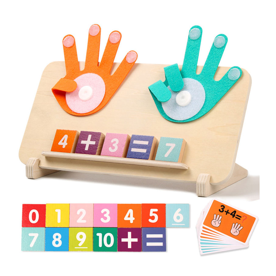 Jeu de Calcul Montessori en Bois