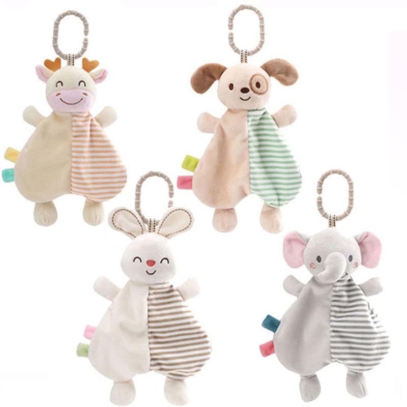 Doudou a forma di animali con sonaglio