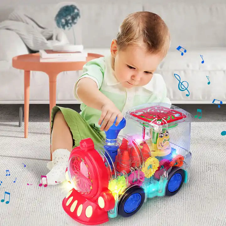 Treno Musicale Luminoso