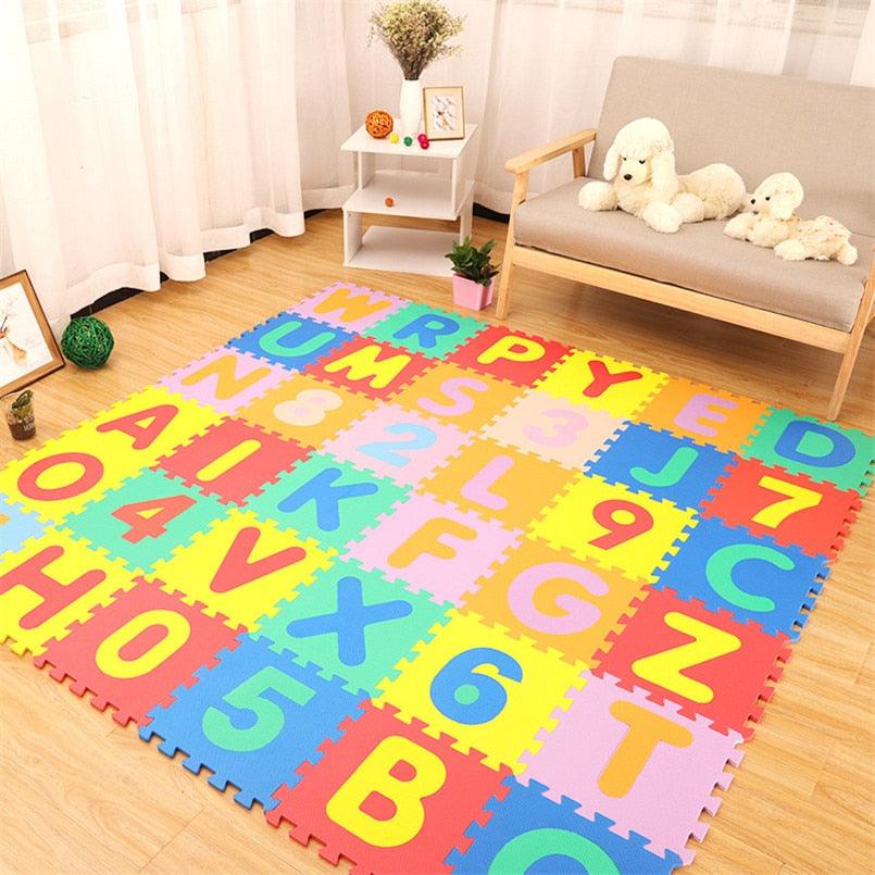Tappeto da gioco per bambini con motivo