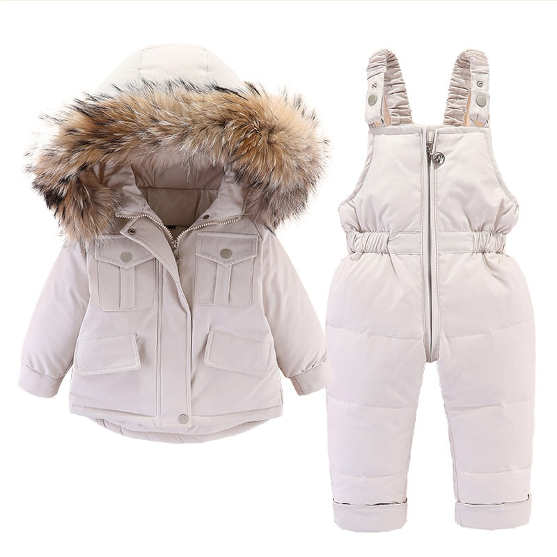 Ensemble Combinaison et Doudoune de Ski Bébé Hiver - Alpina