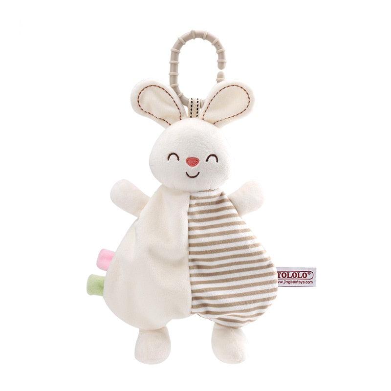 Doudou a forma di animali con sonaglio