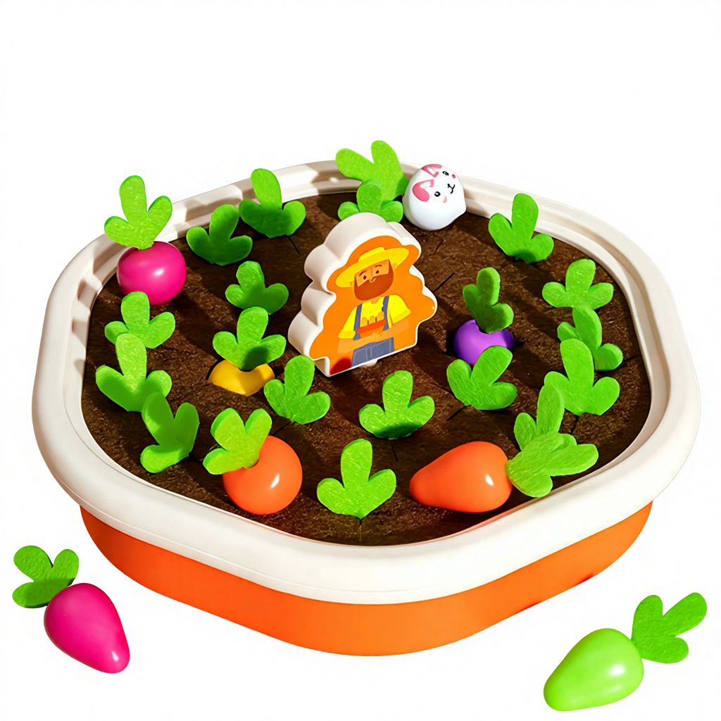 Jeu Carottes Montessori Enfant et Bébé