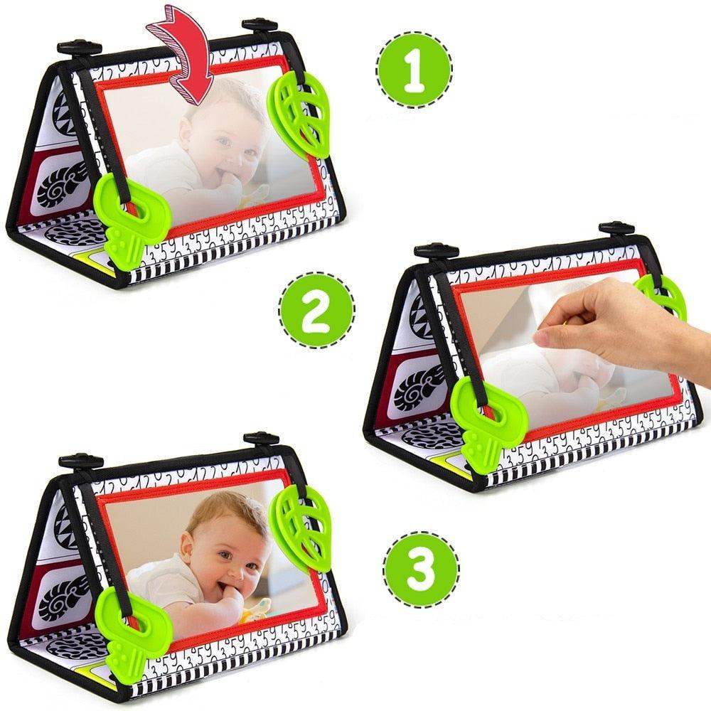 Planche Miroir Montessori Bébé