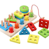 Jeu de Pêche Magnétique Montessori en Bois