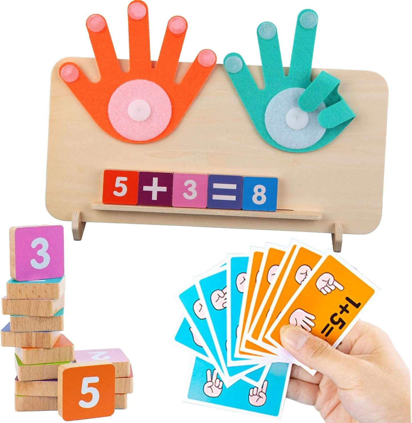 Jeu de Calcul Montessori en Bois