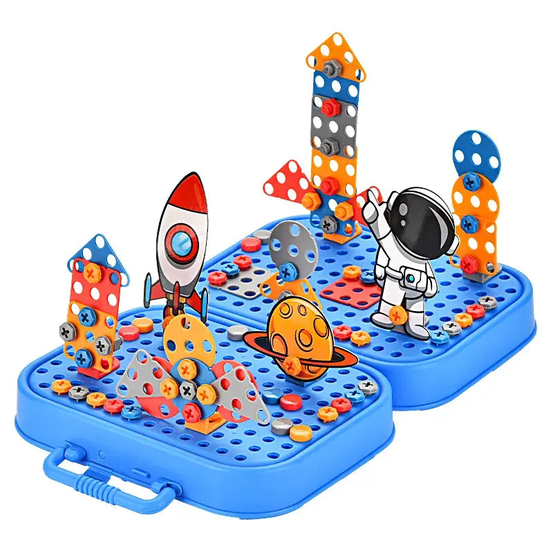 Gioco di Costruzione con Avvitatore