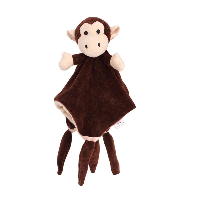 Doudou con animali di peluche per neonati