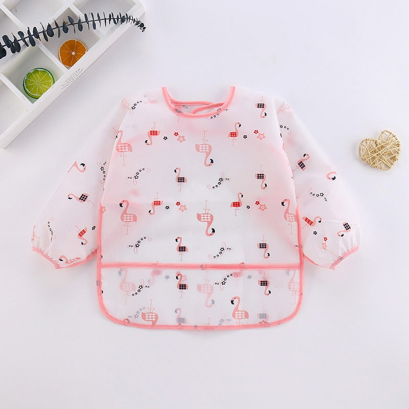 Bavoir Bébé à Manches Longues