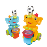 Giocattolo Elefante Musicale Spara Palline per Bambini