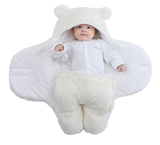 Nid d'ange Bébé - Couverture Polaire Ourson Hiver