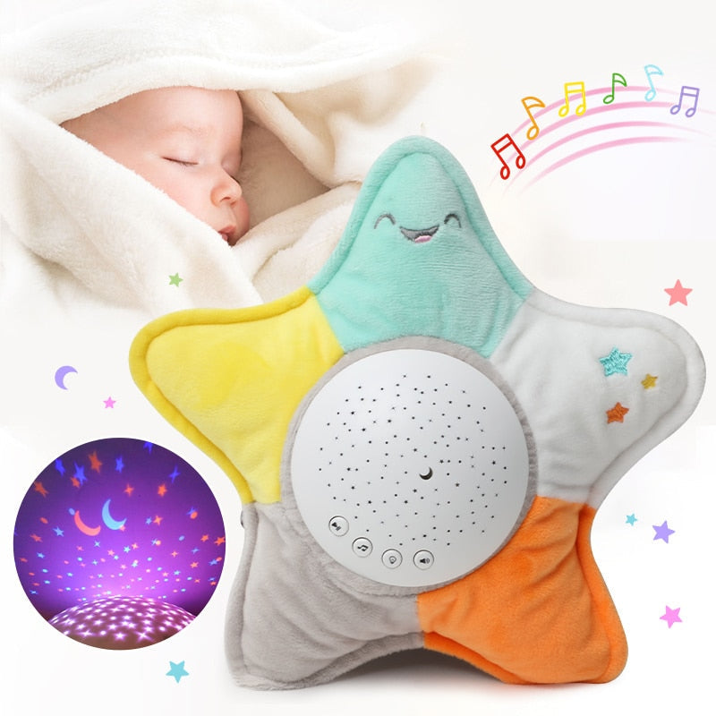 Luce Notturna Musicale per Neonati in Peluche