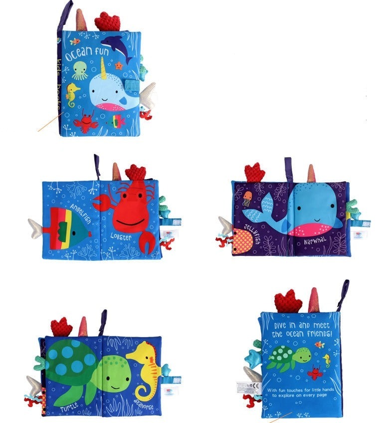 Baby English Learning Cloth Book