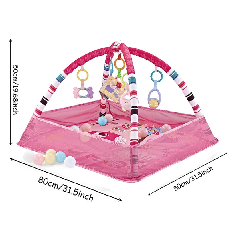 Cadre de Fitness pour bébé, couverture de jeu rampant, tapis éducatif multifonctionnel, clôture, couverture rampante, tapis pour nourrissons, jouets d'éveil