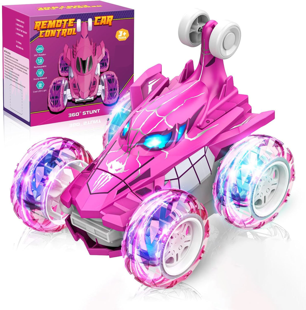 Voiture Télécommandée Spider-Man Enfant